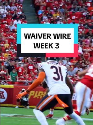 Week 3 waiver targets. Targets Targets Targets. #fantasyfootball #waiver #denverbroncos #carolinapanthers #greenbaypackers 