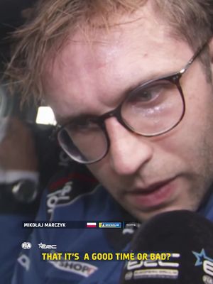He was so fast, his thoughts had to catch up! 😂 #rally #interview #Wales #Motorsport 