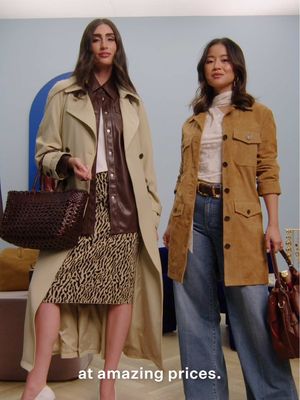 From front row to every day, @viennaskye and @Rachel Spencer style fall fits made to last beyond the season at the @Marshalls Good Stuff Style House — with designer finds at great prices. #ad