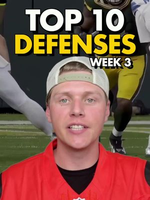 Top 10 Defenses for Week 3 ✅ 10. Tampa Bay Buccaneers – vs NYJ (20%) Jets offense struggling, Fields in concussion protocol. If Tyrod starts, even better. Bills scored 13 last week. ✅ 9. San Francisco 49ers – vs ARI (62%) Division matchup, usually lower scoring. Even the Saints managed 8 vs the Cards. ✅ 8. Denver Broncos – at LAC (99%) ✅ 7. Atlanta Falcons – at CAR (28%) Exploded for 21 vs MIN. Now face Carolina, who’s been gifting points to defenses. ✅ 6. Pittsburgh Steelers – at NE (93%) ✅ 5. Kansas City Chiefs – vs NYG (36%) Strong unit but opened with tough matchups. Giants are turnover-prone, solid streaming spot. ✅ 4. Minnesota Vikings – vs CIN (41%) Posted 6 points in back-to-back weeks. Jake Browning just threw 3 picks, expect mistakes again. ✅ 3. Seattle Seahawks – vs NO (50%) Any defense against the Saints is a strong stream. SF just scored 7 last week. ✅ 2. Buffalo Bills – vs MIA (75%) Dropped 13 vs the Jets last week. Miami looks like the worst offense in football, and Bills are still out there in 25% of leagues. ✅ 1. Green Bay Packers – at CLE (54%) Steady start (10 vs DET, 5 vs WAS). Browns are giving up 11.5 points per game to opposing defenses. Ranked number 1 rest-of-season in WalterPicks. #fantasyfootball #fantasyfootballdefenses #football #fantasytips #fantasyfootballweek3 