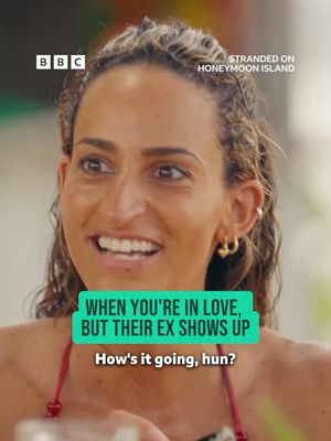 So maybe Megan and Hannah *won’t* be besties 😬  #StrandedOnHoneymoonIsland #Stranded #SOHI #DatingShow A brand-new reality dating format, which sees twelve unlucky-in-love singles matched into couples, who then marry and immediately start their honeymoon on a tropical island.