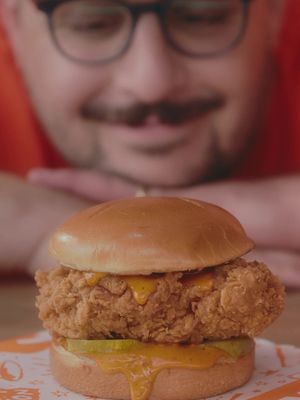 the @popeyes and @hotones menu collab is available now!