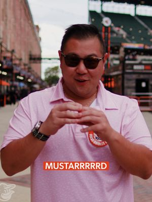 Yes, it is that serious. #hotdogs #orioles #baseball #hotdograce #MLB 