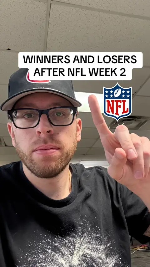 Johnny drops his NFL week 2 winners and losers #nfl 