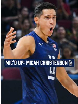 Does drinking cold water help you burn more calories? 🤔 Asking for a friend. Mic'd up with our fearless leader, THE Micah Christenson 🙌  #USAVMNT #Volleyball #Philippines #MicahChristenson #Setter 