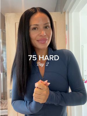 75 HARD - day 2 🤍  #75hard #75hardjourney 