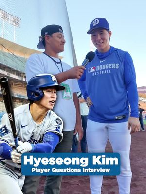 Get him a protein burger now 😂 #hyeseongkim #Dodgers #baseball #MLB #fyp 