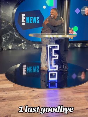 Final sign off for me tonight @E! News #enews #tv #viralvideo #goodbye #family 