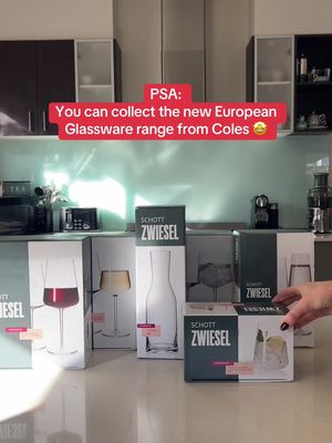 Introducing free European Glassware with glassware credits at Coles! 🥃❤️  Spend $20 in one transaction and scan your Flybuys to earn 1 glassware credit. Then use your credits and redeem your favourite glassware item from the range! Earn credits until 6/1/26 & redeem by 13/1/26 (excludes Liquorland, Liquorland Online & Coles App). Exclusions & T&Cs apply, excludes liquor purchases in WA North & NT. Schott Zwiesel®