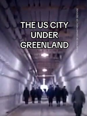 America built a city under the ice in Greenland ❄️ #architecture #construction #engineering 