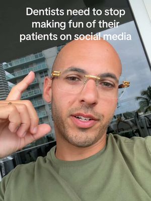#stitch with @Scotty  Dental offices and dentists making fun of their patients has become way too common. It’s unprofessional and embarassing. 