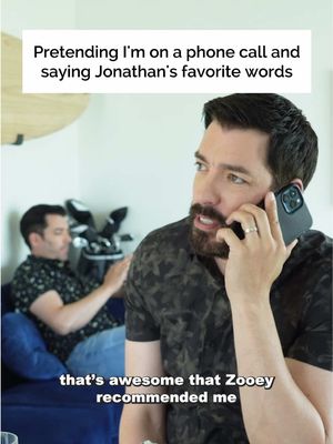 This is what happens when I say all of @Jonathan Scott’s favorite words 😂 #propertybrothers #prank 