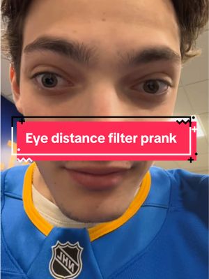 we didn’t think we’d get a Sid the Sloth impression from Jimmy Snuggerud today but here we are 😭 #eyedistance #eyedistancefilter #filter 