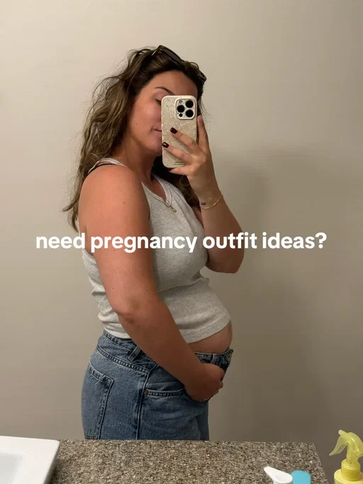 Save these for later +  #pregnancy #maternityfashion #outfitinspo #bumpstyle 