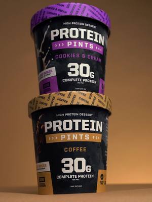 NEW FLAVORS ARE HERE🎉 Cookies & Cream and Coffee have officially joined the Protein Pints lineup 🍦☕️ 🍪 Cookies & Cream: Rich chocolate shortbread cookies meet creamy, protein-stacked ice cream. Packed with decadent cookie crumbles and subtle notes of vanilla and cocoa — it’s a craveable treat that satisfies both flavor and protein goals! ☕️ Coffee: Awaken your mind with medium roast Colombian coffee brewed right into our creamy, protein-packed ice cream. Nutty, roasty notes meet a sweet balance for the perfect boost any time of day! 👉 Find them at Kroger west coast divisions, Ralph’s, Fred Meyer QFC, Food4less this week with many more stores coming soon!