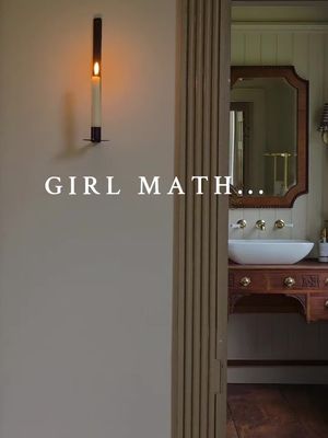 Anyone else?? 😅 I can't count the number of things of things in our house that still have their labels on, some l've had for years. But in my head if it's still got its label on then I can still return it and so technically haven't actually bought it 😄 What's your girl math?? ❤️❤️❤️ #girlmath #interiors #bathroommakeover #cosyhome #vintage 
