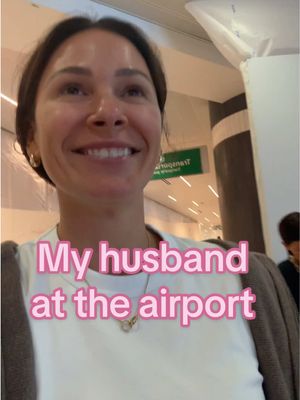 What kind of husband do you have?! lol #husbandwife #husbandwifecomedy #husbandcomedy #wifecomedy #airport 