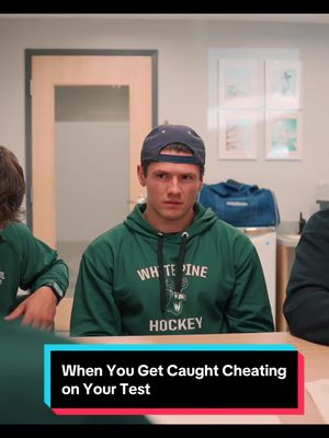When You Get Caught Cheating on Your Test #college #cheating 