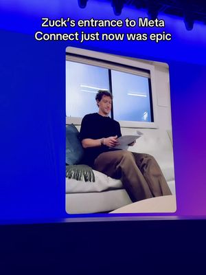 This was a mad creative way to introduce the insane new glasses… the Meta Ray-Ban Display #meta #zuck #metarayban #Tech #aiglasses 