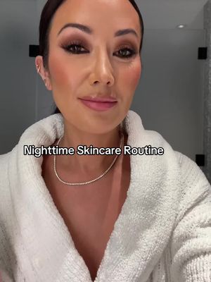 Sharing my nighttime skincare routine to remove this glam by @nataliedresher! Using @Dieux Skin @rhode skin @Naturium @Alloy Health 