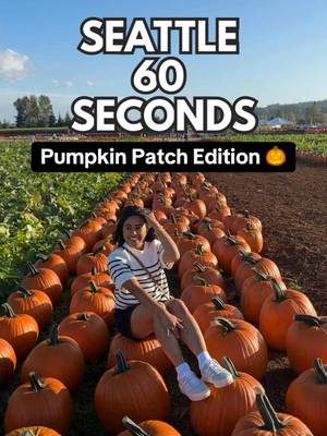 Welcome back to Seattle in 60 Seconds: Pumpkin Patch Edition.  Today, I’m sharing some of the best pumpkin patches to visit outside of Seattle. 🎃Stocker Farms - Opens September 20th 📍8705 Marsh Rd, Snohomish, WAy 98296 🎃Mosby Farms Pumpkin Patch - Opens September 27th 📍3104 SE Auburn-Black Diamond Rd, Auburn, WA 98092@M 🎃Carpinito Bros Pumpkin Patch - Opens September 26th 📍27508 W Valley Hwy N, Kent, WA 98032  🎃Spooner Farms - Opens September 27th 📍9710 WA-162, Puyallup, WA 98374 🎃Gordon Skagit Farms - Opens September 27th 📍15598 McLean Rd, Mount Vernon, WA 98273 🎃Knutson Farms - Opens September 27th 📍16406 78th St E, Sumner, WA 98390 What’s your favorite pumpkin patch to visit outside of Seattle? #pumpkinpatch #pumpkinseason #pnwlife #seattletiktok #seattlewashington 
