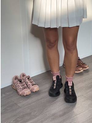 Satin Capsule; a ballet-inspired remake of classics. #SalomonSportstyle 