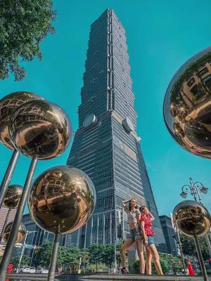 Tres lugares buenos para tomar fotos de Taipéi 台北三個好拍101的景點 #101 #台北 #taipei 