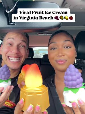 Viral Fruit Ice Cream with my good friend @Yummo Bucko 💙 Would you try it? 🤔 Had a great time catching up with Yummo! He’s such a sweetheart and we always uplift each-other 🙌🏽 We’ve wanted to collab for a minute and thought this would be a fun experience for the both of us and that the Bucko Buddies/StormChasers would want to know where to find this Ice Cream 👀 Thanks for always being a great friend Yummo 🫶🏽 GRAND MART 📍649 Newtown Rd Ste 105, Virginia Beach, VA 23462  • • #Stormchasers #Foodie #757 #va #vabeach     