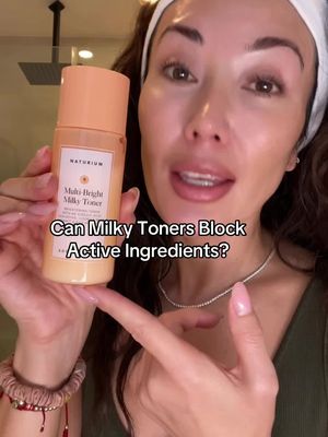 Don’t worry! Use your @Naturium Multi-Bright Milky Toner before your serums. 