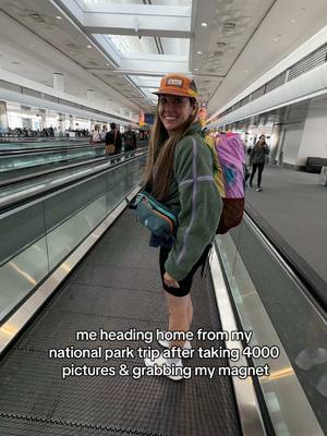 The worst part of every national park trip? Saying goodbye 😭🌲 SHARE THIS if your suitcase always comes home heavier with stickers, magnets, or mugs ✨ It doesn’t matter how many trails I hike or photos I take, I never feel ready to leave. But the souvenirs always bring me back to the memories. They’re little reminders of the places that stole my heart and filled my camera roll 📸🏔️ Which park souvenir do you always grab before heading home? ✨ #nationalpark #nationalparks #nps #Outdoors #adventure   