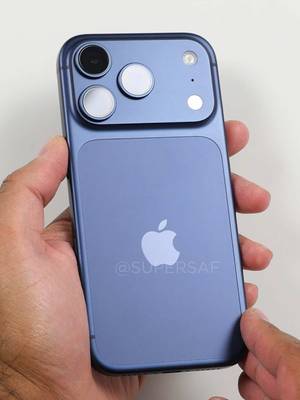 iPhone 17 Pro Deep Blue Unboxing 😍  #asmr #iphone17pro #iphone17promax #fyp #supersaf 