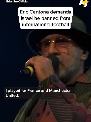 French footballer Eric Cantona called out FIFA and UEFA for their double standards against Israel. At the Together for Palestine benefit concert in London, he said that Israel should be banned from international football, just like Russia was days after it invaded Ukraine. #Gaza #Palestine #FIFA #UEFA #EricCantona #TogetherForPalestine