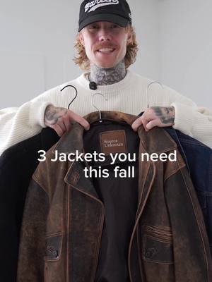 Three kind of jackets/coats you need this fall