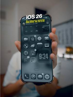 What does your home screen look like? 👀📱 #ios26 #iphones #iphone17 #iphone17promax #iphoneair 