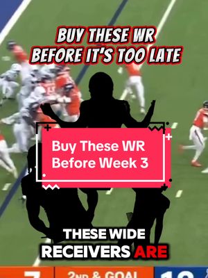 Wide Reciever Trade Targets Before Week 3 #fantasyfootball #fantasyadvice #tradetargets #nfl #tradeadvice 
