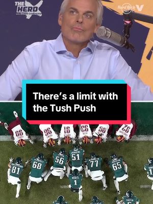 There’s a limit with the Tush Push #NFL #sports #football 
