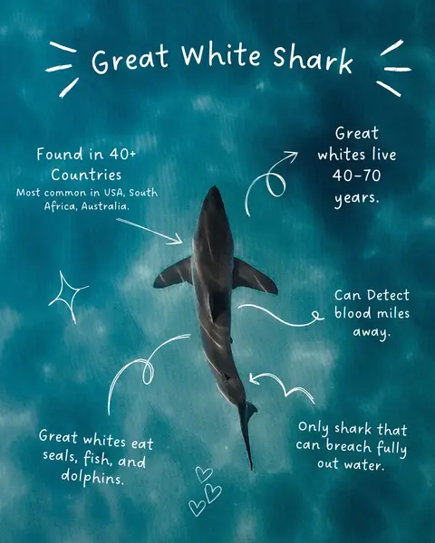 Some fun facts about some fun sharks. What’s your favourite shark? 👇 - #sharks #cute #sharkfacts #fyp #animals 
