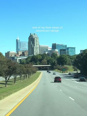 one of my fave views of downtown Raleigh 
