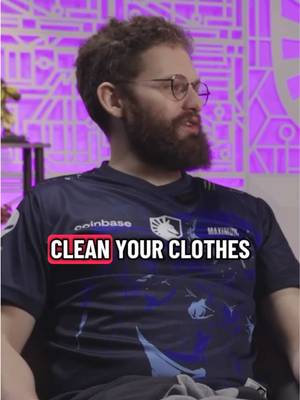 THD shares the secret tech for cleaning his clothes @Maximum #worldofwarcraft #teamliquid #wow #gamers #maximum 