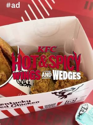 KFC brought Wings and Wedges back into the starting lineup just in time for the season. Go get yours before it's too late.  Price and participation may vary, while supplies last. #kfc_partner 