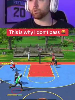 IM NEVER PASSING AGAIN 🤬 #nba2k26 