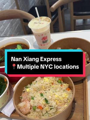 Visit Nan Xiang Express for some delicious Shanghainese comfort food!🥟 @Nan Xiang Express Official Easily the go-to takeout or delivery option. I probably order my weekday work dinners from here like once or twice a week haha 🤩📍Nan Xiang Express, multiple locations in NYC 