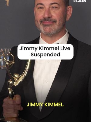Jimmy Kimmel’s late night tv show is suspended… indefinitely 