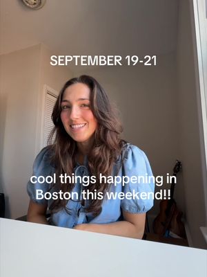 Replying to @marie It’s time for the weekly roundup of cool and fun things happening in Boston this weekend!! 🎉 #bostoncreator #bostonevents #thingstodoboston #exploringboston #bostonadventures 