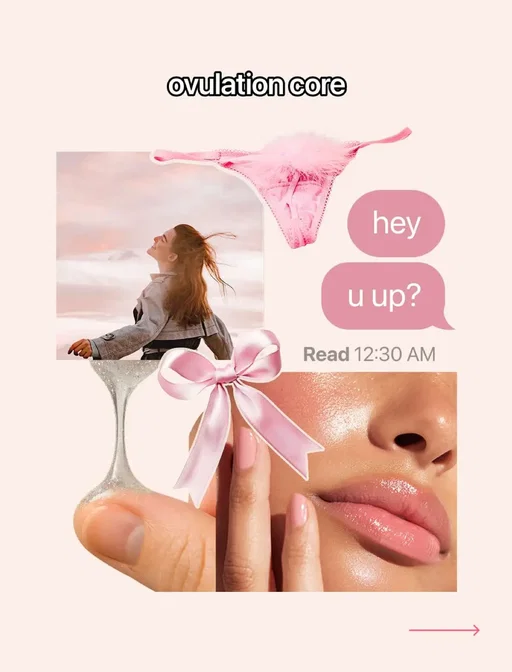 My cycle, but make a mood board 💅 — #Floapp #flohealth #cyclephases #ovulation #lutealphase 