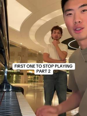 The highly anticipated part 2 of the first one to stop playing challenge with @umutpiano 