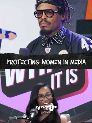 “We gotta start holding people accountable and protecting our queens.” ✊🏾 @Cam Newton praises Cam’ron for checking Adrien Broner after crossing the line 