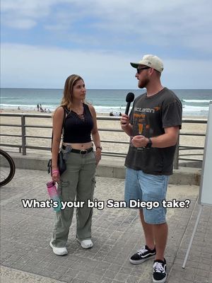What’s your San Diego take? #manonthestreet #streetinterview #sandiego 