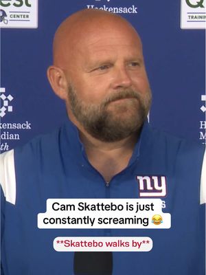 There’s no one quite like Cam Skattebo 🤣 #giants #camskattebo #nygiants #nfl #football 