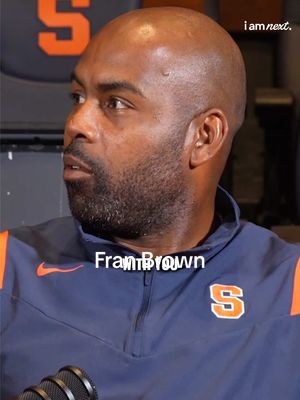 Fran Brown a dude you want to play for 💯 Full interview out now on our YouTube  #syracuse #CollegeFootball #franbrown #coaching #football 